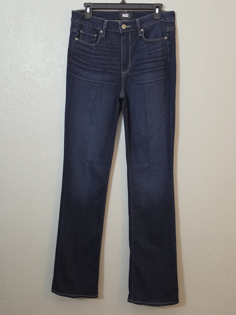 NWT PAIGE High Rise Manhattan In Gardena Bootcut Jeans Womens 30 Stretch